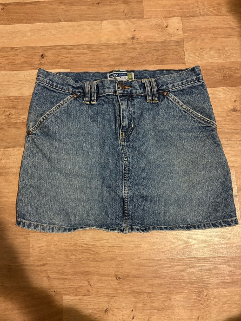 Old Navy Vintage Low Waisted Jean Skirt